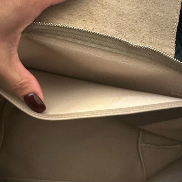 Longchamp Le Pliage City shoulder tote bag in the color taupe Large - Picture 14 of 16